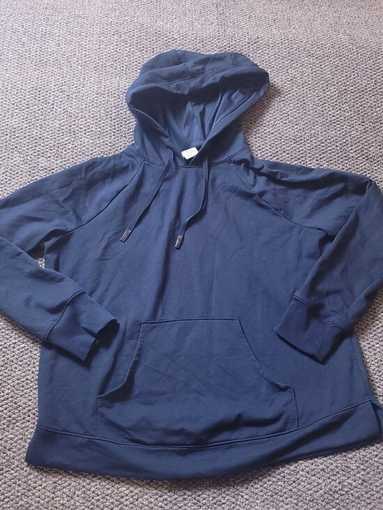 Athletic Works Tops - Athletic Works Sweater Womens L Large  Hoodie Blue Sweatshirt Pullover